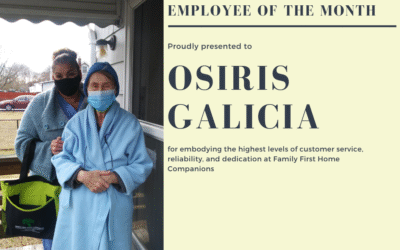 Caregiver of the Month: Osiris Galicia