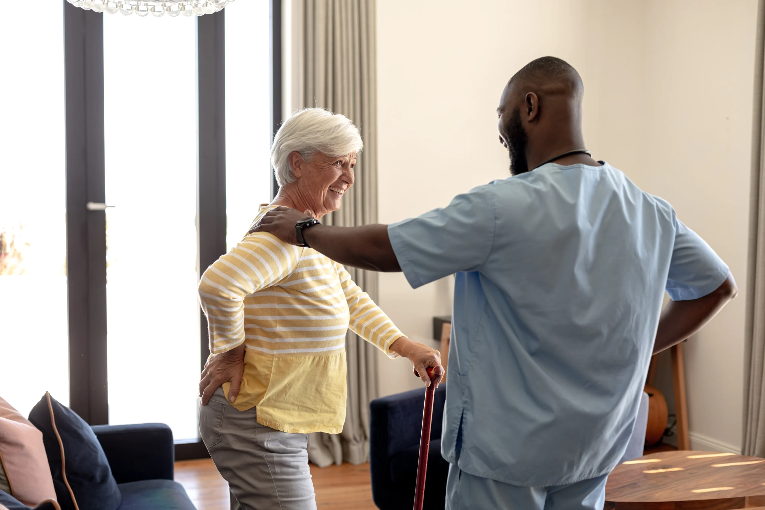 Fall Prevention Services For Seniors In Long Island, NY | Family First Home Companions