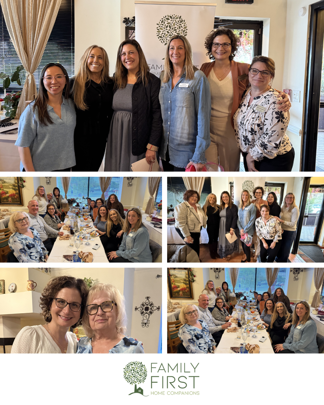 Social workers and case managers attending Building a Care Network CE event at Verona Ristorante on Long Island